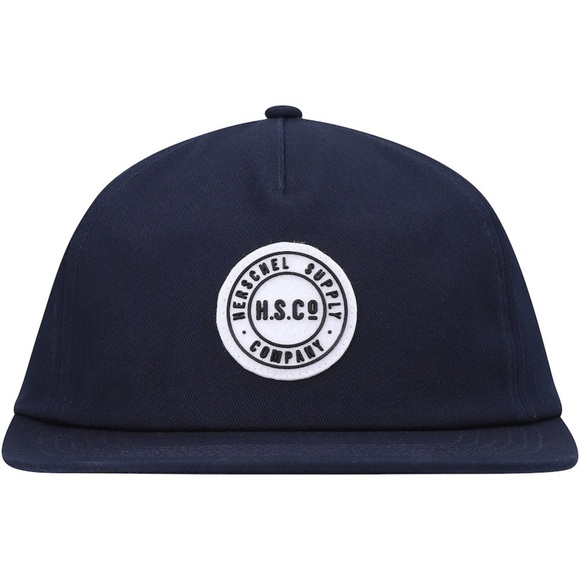 2/40$ Men's Herschel Supply Co. Navy Scout Adjustable Hat NWOT - Picture 2 of 13